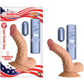 ALL AMERICAN WHOPPERS 5VIBES DONG W/BALL/BULLET-FLESH